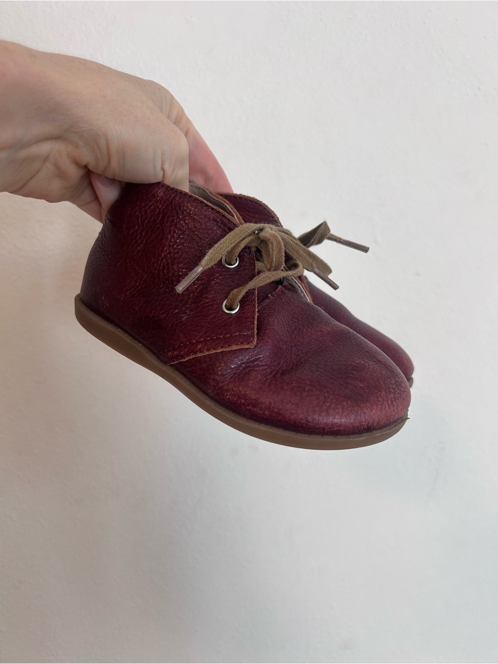 Mon Petit Hard Soled Oxfords Lace Up